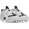 imageUnder Armour Mens Yard Icon Mt Baseball Cleats100 WhiteWhiteBlack