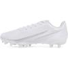 imageUnder Armour Boys Blur Select Jr Football Cleats104 WhiteMetallic SilverMetallic Silver