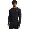 imageUnder Armour Mens Packaged Base 40 Crew Shirt001 Black   White