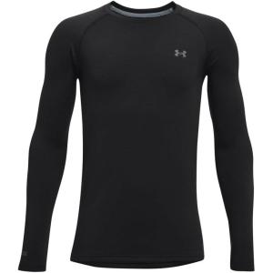 imageUnder Armour Boys Packaged Base 40 Crew001 Black   Pitch Gray