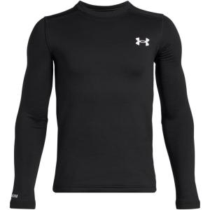 imageUnder Armour Boys Packaged Base 40 Crew001 Black   White