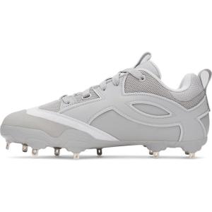 imageUnder Armour Mens Yard Icon Mt Baseball Cleats075 Baseball GrayBaseball GrayHalo Gray