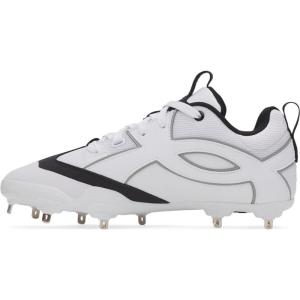 imageUnder Armour Mens Yard Icon Mt Baseball Cleats100 WhiteWhiteBlack