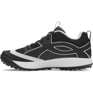imageUnder Armour Mens Yard Icon Turf Baseball Cleats001 BlackWhiteBlack