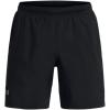 imageUnder Armour Mens Launch Stretch Woven 2in1 Shorts001 Black  Black  Reflective