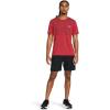imageUnder Armour Mens Launch Stretch Woven 2in1 Shorts003 Black  Red Solstice  Reflective