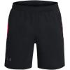 imageUnder Armour Mens Launch Stretch Woven 2in1 Shorts007 Black  Pink Shock  Reflective