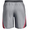 imageUnder Armour Mens Launch Stretch Woven 2in1 Shorts016 Pitch Gray Full Heather  Bolt Red  Reflective