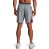 imageUnder Armour Mens Launch Stretch Woven 2in1 Shorts016 Pitch Gray Full Heather  Bolt Red  Reflective