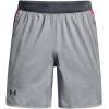 imageUnder Armour Mens Launch Stretch Woven 2in1 Shorts016 Pitch Gray Full Heather  Bolt Red  Reflective