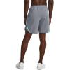 imageUnder Armour Mens Launch Stretch Woven 2in1 Shorts035 Steel  Neo Turquoise  Reflective