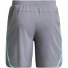 imageUnder Armour Mens Launch Stretch Woven 2in1 Shorts035 Steel  Neo Turquoise  Reflective