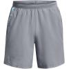imageUnder Armour Mens Launch Stretch Woven 2in1 Shorts035 Steel  Neo Turquoise  Reflective