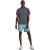 imageUnder Armour Mens Launch Stretch Woven 2in1 Shorts400 Still Water  Still Water  Reflective