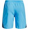 imageUnder Armour Mens Launch Stretch Woven 2in1 Shorts419 Capri  Petrol Blue  Reflective