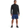 imageUnder Armour Mens Launch Stretch Woven 2in1 Shorts471 Blue Mirage  Black  Reflective