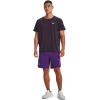 imageUnder Armour Mens Launch Stretch Woven 2in1 Shorts522 Galaxy Purple  Galaxy Purple  Reflective