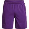 imageUnder Armour Mens Launch Stretch Woven 2in1 Shorts522 Galaxy Purple  Galaxy Purple  Reflective