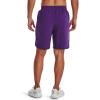 imageUnder Armour Mens Launch Stretch Woven 2in1 Shorts522 Galaxy Purple  Galaxy Purple  Reflective
