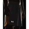 imageUnder Armour Mens Launch Stretch Woven 2in1 Shorts592 Ghost Gray  Orange Ice  Reflective