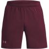 imageUnder Armour Mens Launch Stretch Woven 2in1 Shorts600 Dark Maroon  Dark Maroon  Reflective