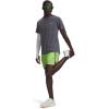 imageUnder Armour Mens Launch Stretch Woven 2in1 Shorts712 Lumos Lime  Castlerock  Reflective
