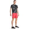 imageUnder Armour Mens Launch Stretch Woven 2in1 Shorts713 Racer Red  Black  Reflective