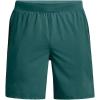 imageUnder Armour Mens Launch Stretch Woven 2in1 Shorts722 Coastal Teal  Black  Reflective