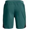imageUnder Armour Mens Launch Stretch Woven 2in1 Shorts722 Coastal Teal  Black  Reflective