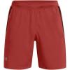 imageUnder Armour Mens Launch Stretch Woven 2in1 Shorts840 Earthen Orange  Black  Reflective