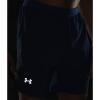 imageUnder Armour Mens Launch Stretch Woven 2in1 ShortsAcademy Blue 409Reflective