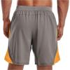 imageUnder Armour Mens Launch Stretch Woven 2in1 ShortsConcrete 066Reflective