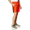 imageUnder Armour Mens Launch Stretch Woven 2in1 ShortsDark Orange 860Reflective