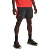 imageUnder Armour Mens Launch Stretch Woven 2in1 ShortsJet Gray 010Reflective