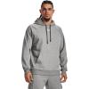 imageUnder Armour Mens Rival Fleece Hoodie025 Castlerock Light Heather   White
