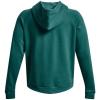 imageUnder Armour Mens Rival Fleece Hoodie722 Coastal Teal   Onyx White