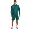 imageUnder Armour Mens Rival Fleece Hoodie722 Coastal Teal   Onyx White