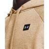 imageUnder Armour Mens Rival Fleece HoodieHeritage Brown Light Heather 227Brown