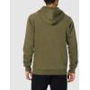 imageUnder Armour Mens Rival Fleece HoodieMarine Od Green Light Heather 390Onyx White