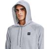 imageUnder Armour Mens Rival Fleece HoodieMod Gray Light Heather 011Onyx White
