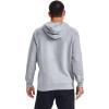 imageUnder Armour Mens Rival Fleece HoodieMod Gray Light Heather 011Onyx White
