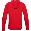 imageUnder Armour Mens Rival Fleece HoodieRed 600Onyx White