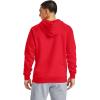 imageUnder Armour Mens Rival Fleece HoodieRed 600Onyx White
