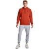 imageUnder Armour Mens Rival Fleece HoodieRich Orange 830Onyx White