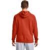 imageUnder Armour Mens Rival Fleece HoodieRich Orange 830Onyx White