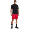 imageUnder Armour Mens Velocity 20 Short Sleeve T Shirt001 Black   Pitch Gray