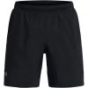 imageUnder Armour Mens Launch Stretch Woven 2in1 Shorts001 Black  Black  Reflective