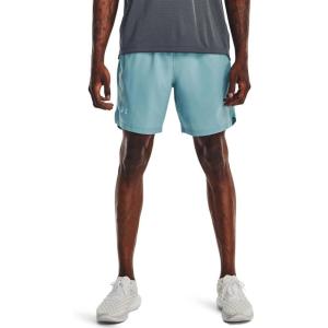 imageUnder Armour Mens Launch Stretch Woven 2in1 Shorts400 Still Water  Still Water  Reflective