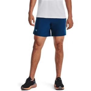 imageUnder Armour Mens Launch Stretch Woven 2in1 Shorts426 Varsity Blue  Varsity Blue  Reflective