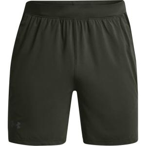imageUnder Armour Mens Launch Stretch Woven 2in1 ShortsBaroque GreenReflective